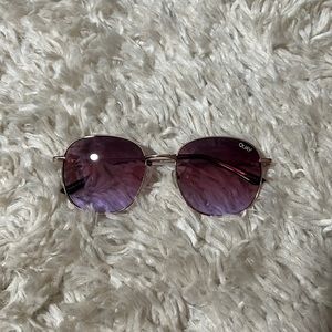 Quay Australia Purple lens sunglasses